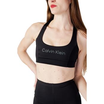 Abbigliamento Donna Top / Blusa Calvin Klein Sport Medium Support 00GWS3K119 Nero