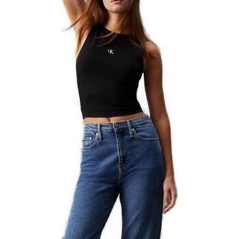 Abbigliamento Donna Top / Blusa Calvin Klein Jeans ARCHIVAL MILANO J20J223107 Nero