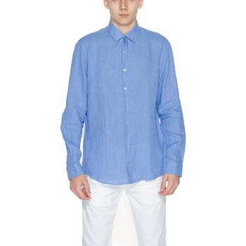 Abbigliamento Uomo Camicie maniche lunghe Calvin Klein Jeans K10K112887 Blu