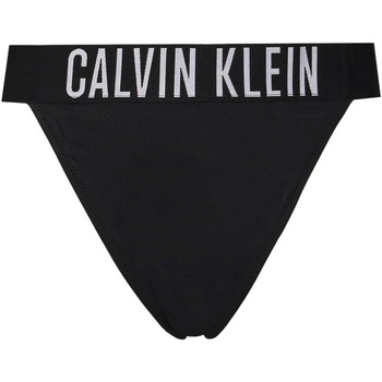 Abbigliamento Donna Costume componibile Calvin Klein Jeans KW0KW02579 - THONG-NYLON Nero