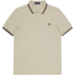 Abbigliamento Uomo T-shirt & Polo Fred Perry Fp Twin Tipped Fred Perry Shirt Grigio