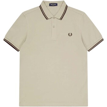 Fred Perry Fp Twin Tipped Fred Perry Shirt Grigio