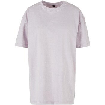 Abbigliamento Donna T-shirts a maniche lunghe Build Your Brand RW9569 Viola