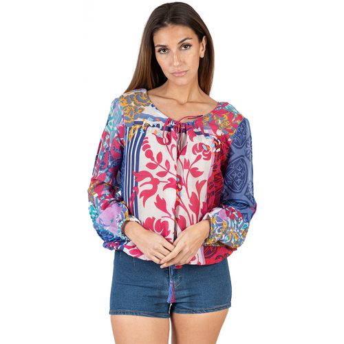 Abbigliamento Donna Top / Blusa Isla Bonita By Sigris Camicia Multicolore