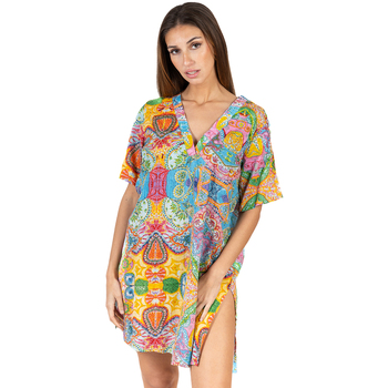 Abbigliamento Donna Vestiti Isla Bonita By Sigris Kurta Multicolore
