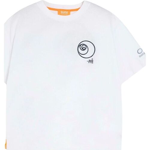 Abbigliamento Uomo T-shirt maniche corte Suns T-SHIRT PAOLO CIRCLE Bianco