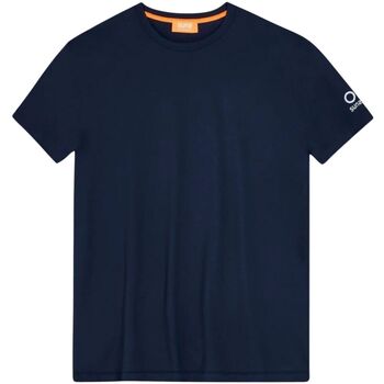 Abbigliamento Uomo T-shirt & Polo Suns T-SHIRT PAUL LOMELLINA Blu