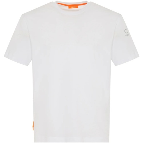 Abbigliamento Uomo T-shirt maniche corte Suns T-SHIRT PAOLO BASIC Bianco