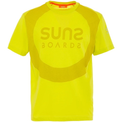 Abbigliamento Uomo T-shirt maniche corte Suns T-SHIRT PAOLO DIRTY Giallo