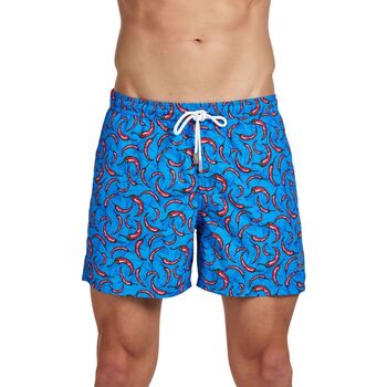 Abbigliamento Uomo Costume / Bermuda da spiaggia Suns BOXER CAPRI Blu