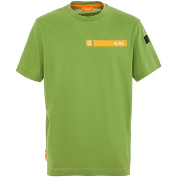 Abbigliamento Uomo T-shirt maniche corte Suns T-SHIRT PAOLO LABEL Verde