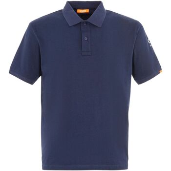 Abbigliamento Uomo T-shirt & Polo Suns POLO FEDERICO BACK Blu