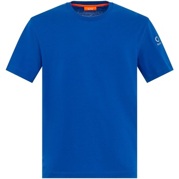 Abbigliamento Uomo T-shirt maniche corte Suns T-SHIRT PAOLO BASIC Blu