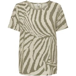 Abbigliamento Donna T-shirt maniche corte JDY JDYCAMILLE S/S O-NECK TOP WNV Beige