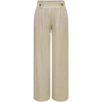 Abbigliamento Donna Pantaloni JDY JDYBIRDIE GEGGO LONG PANT JRS NOOS Grigio