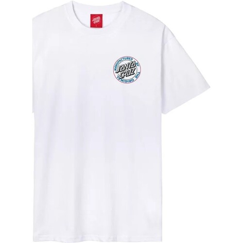 Abbigliamento Uomo T-shirt maniche corte Santa Cruz  Bianco