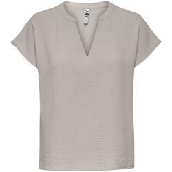 Abbigliamento Donna T-shirt maniche corte JDY JDYLION S/S TOP WVN NOOS Beige