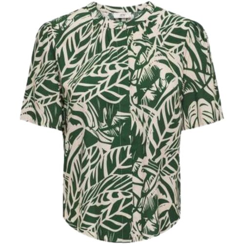 Abbigliamento Donna T-shirt & Polo JDY JDYNILE LIFE 2/4 SHIRT WVN Verde
