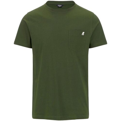 Abbigliamento Uomo T-shirt maniche corte K-Way SIGUR Verde