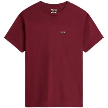 Abbigliamento Uomo T-shirt maniche corte Vans MN LEFT CHEST LOGO TEE Rosso