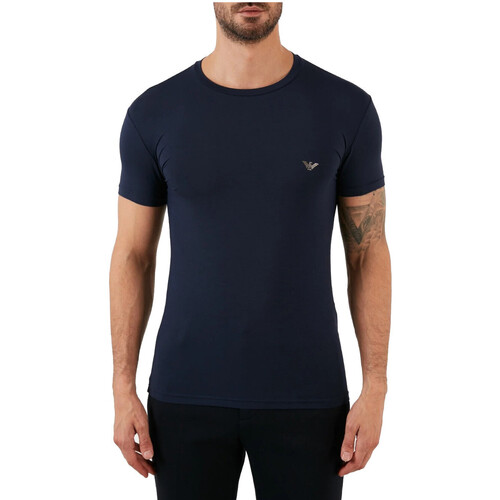 Abbigliamento Uomo T-shirt & Polo Emporio Armani 1110352F51100135 Blu