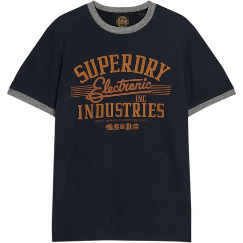 Abbigliamento Uomo T-shirt maniche corte Superdry 235228 Blu