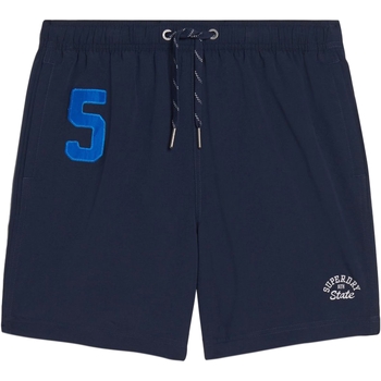 Abbigliamento Uomo Shorts / Bermuda Superdry 235268 Blu