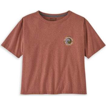 Abbigliamento Donna T-shirt & Polo Patagonia Utility Fitz Easy Cut Responsabili Marrone