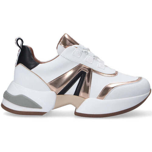Scarpe Donna Sneakers basse Alexander Smith sneaker Marble bianco rose gold Bianco