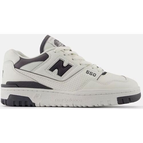 Scarpe Sneakers New Balance GSB550BH-WHITE/BLACK Bianco