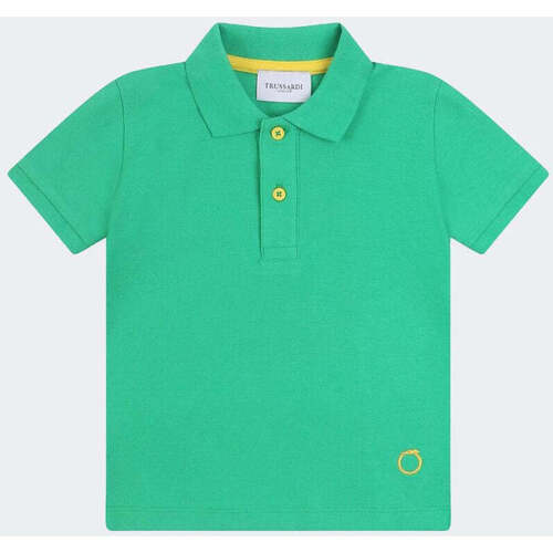 Abbigliamento Bambino T-shirt & Polo Trussardi  Verde