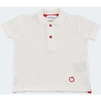 Abbigliamento Bambino T-shirt & Polo Trussardi  WHITE_RED