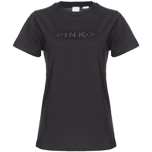 Abbigliamento Donna T-shirt maniche corte Pinko 101752a1nw-z99 Nero