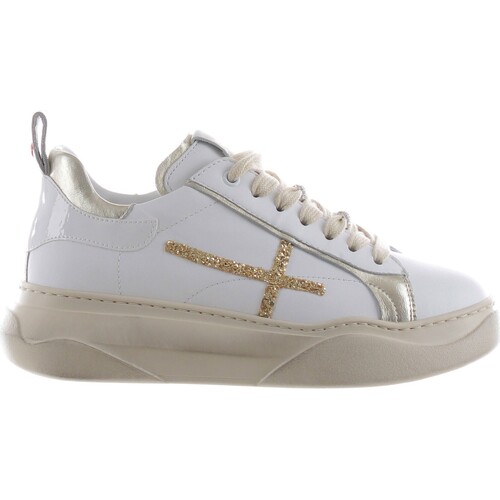 Scarpe Donna Sneakers Gio + 149591 Bianco - Oro