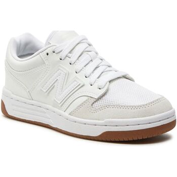 Scarpe Sneakers New Balance GSB480FR-WHITE/MILK Bianco