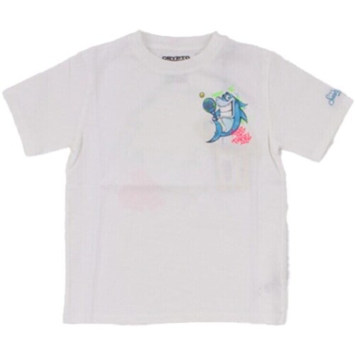 Abbigliamento Bambino T-shirt maniche corte Mc2 Saint Barth TSH0001 00596F Bianco
