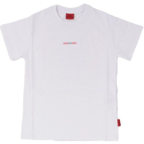 Abbigliamento Bambino T-shirt maniche corte Propaganda 24SSPRBLTS985 Bianco