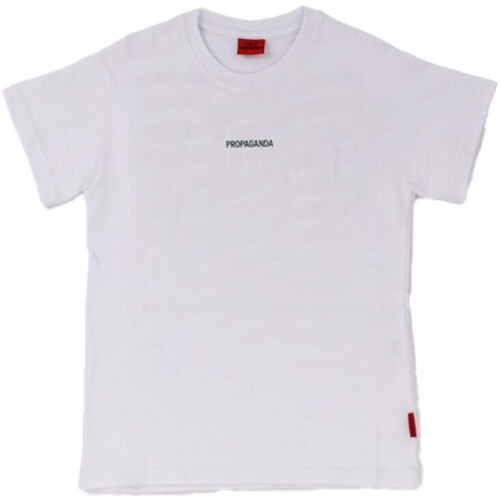 Abbigliamento Bambino T-shirt maniche corte Propaganda 24SSPRBLTS995 Bianco