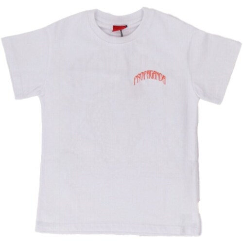 Abbigliamento Bambino T-shirt maniche corte Propaganda 24SSPRBLTS967 Bianco