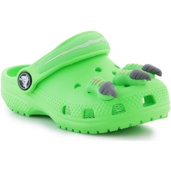 Scarpe Bambina Zoccoli Crocs Classic I Am Dinosaur Clog 209700-3WA Verde