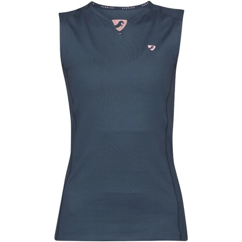 Abbigliamento Donna Top / T-shirt senza maniche Aubrion ER1923 Blu