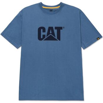 Abbigliamento Uomo T-shirts a maniche lunghe Cat Lifestyle FS10691 Blu