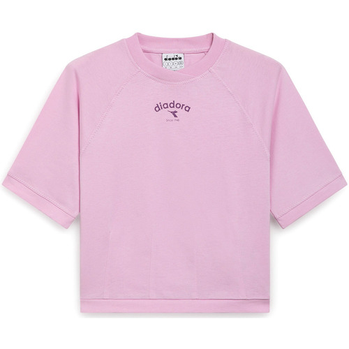 Abbigliamento Donna T-shirt & Polo Diadora 502.180380 Rosa