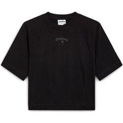 Abbigliamento Donna T-shirt & Polo Diadora 502.180380 Nero