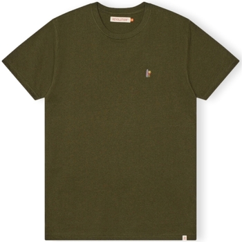 Abbigliamento Uomo T-shirt & Polo Revolution T-Shirt Regular 1364 POS - Army Mel Verde