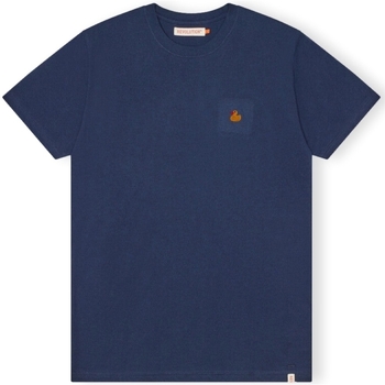 Abbigliamento Uomo T-shirt & Polo Revolution T-Shirt Regular 1368 DUC - Navy Mel Blu