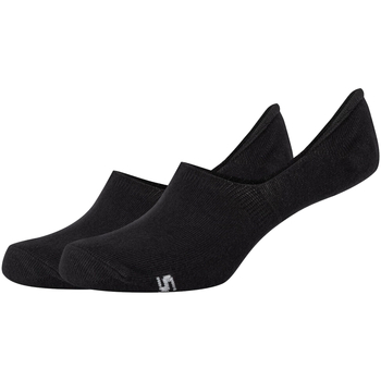 Biancheria Intima Calze sportive Skechers 2PPK Basic Footies Socks Nero
