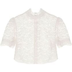 Abbigliamento Donna Top / Blusa Imperial CAMICIA PIZZO Bianco
