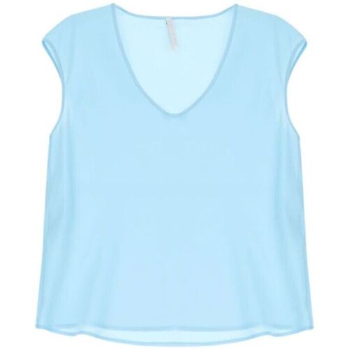 Abbigliamento Donna Top / T-shirt senza maniche Imperial blusa Blu