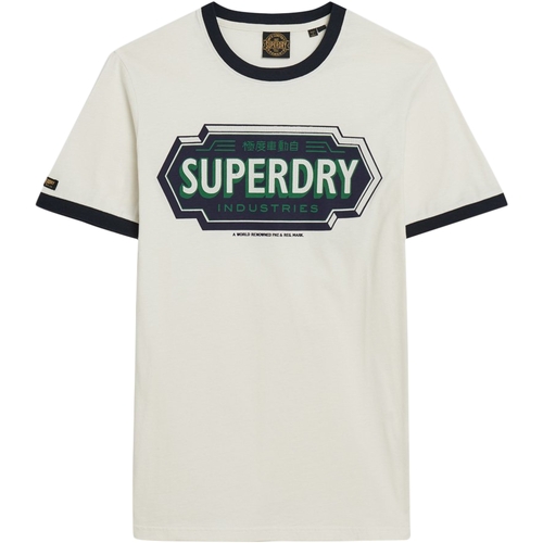 Abbigliamento Uomo T-shirt maniche corte Superdry 235501 Bianco